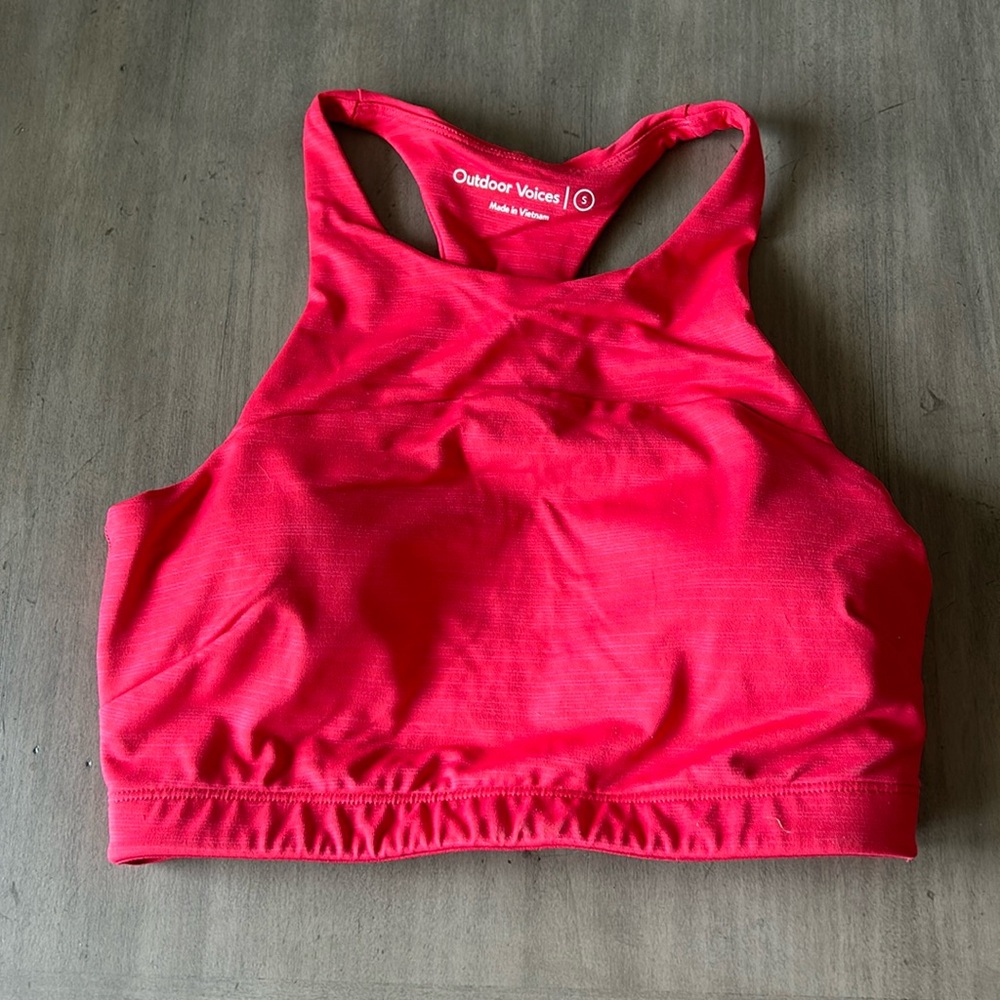 Outdoor Voices Sport Bra/cropped workout top